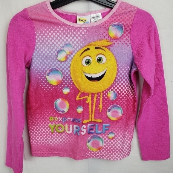 Lot of 2 Pajamas Sets Disney's Elena of Avalon and The Emoji Movie Sz 10-12 - Picture 5 of 7